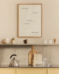 Bộ 9 Tranh Trừu Tượng Hình Khối Nghệ Thuật Tone Beige