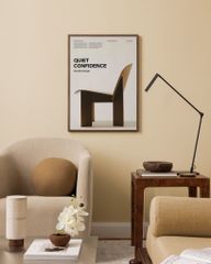 Bộ 9 Tranh Trừu Tượng Hình Khối Nghệ Thuật Tone Beige