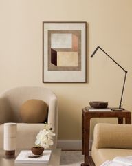 Bộ 9 Tranh Trừu Tượng Hình Khối Nghệ Thuật Tone Beige