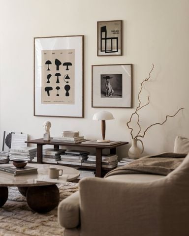 Bộ 3 Tranh Tối Giản Đen Trắng – Timeless Design