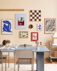 Bộ Tranh Hình Học Modern Art – Matisse & Checkerboard