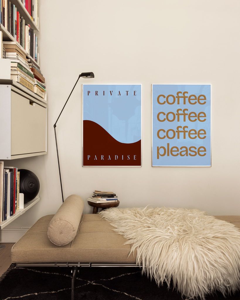 Bộ Tranh Gallery Wall Girl Boss – Coffee & Fashion Retro