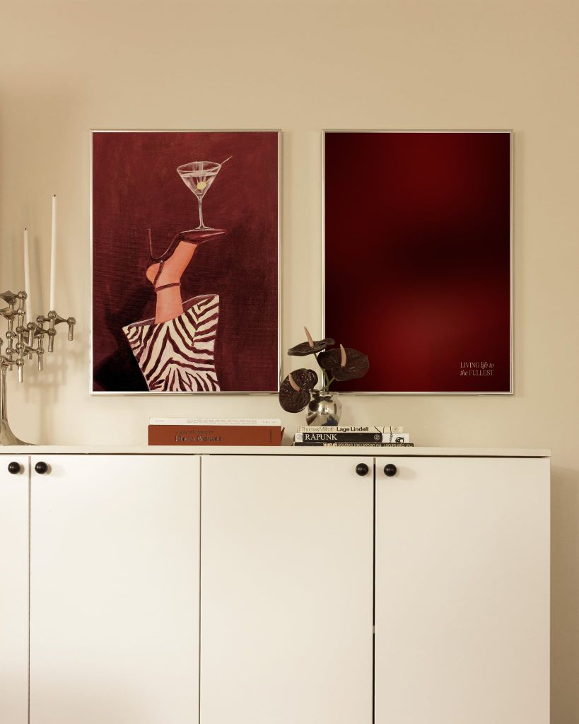 Bộ Tranh Gallery Wall Girl Boss – Coffee & Fashion Retro