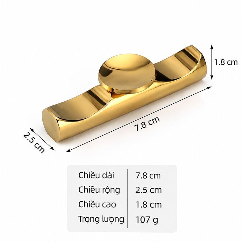 Gác Đũa Muỗng Inox 304 Dáng Lượn Sóng Cao Cấp