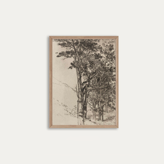 Tranh Bộ Vintage Phong Cách Earth Tone