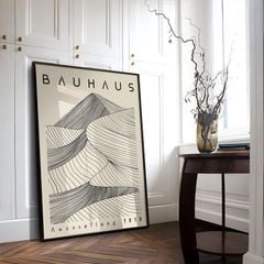 Bộ Tranh Hình Học Bauhaus – Black Geometry