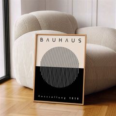 Bộ Tranh Hình Học Bauhaus – Black Geometry