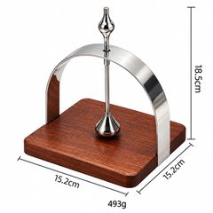 Giá Đựng Khăn Giấy Để Bàn Đế Gỗ Khung Inox Cao Cấp