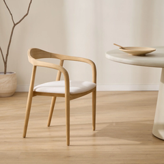 Bộ Bàn Ăn 4 Ghế Bầu Dục Gỗ Tần Bì Verona