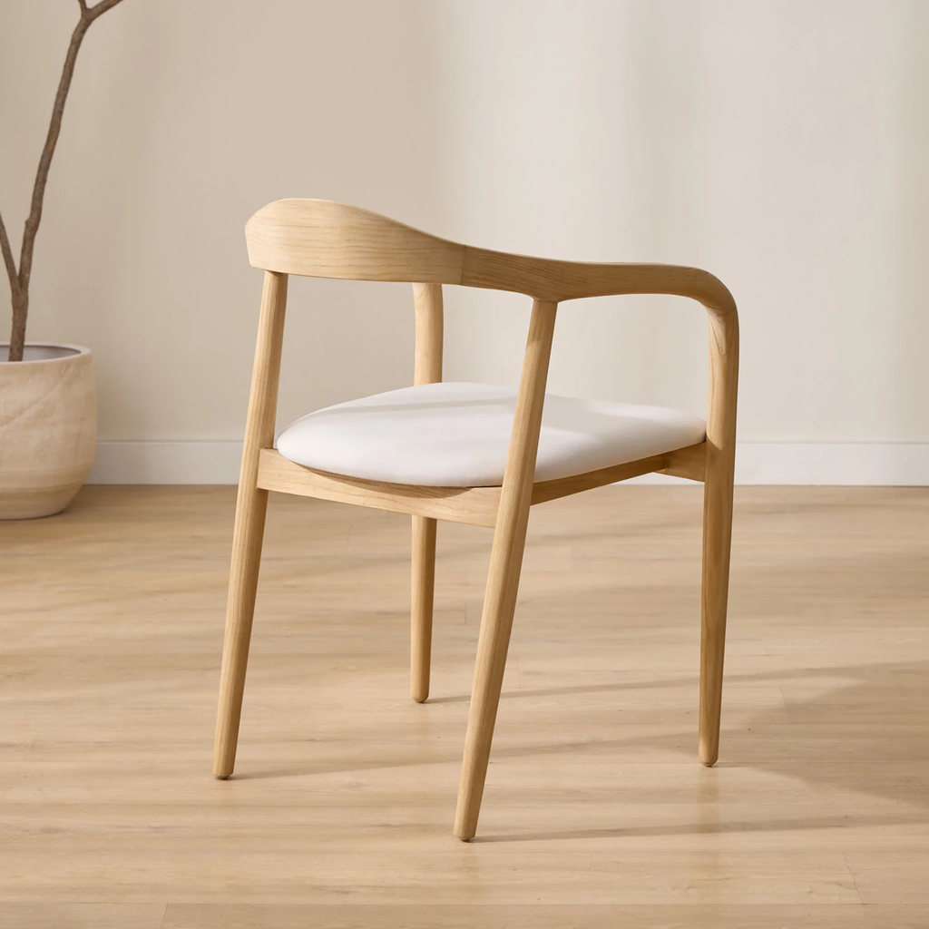 Bộ Bàn Ăn 4 Ghế Bầu Dục Gỗ Tần Bì Verona