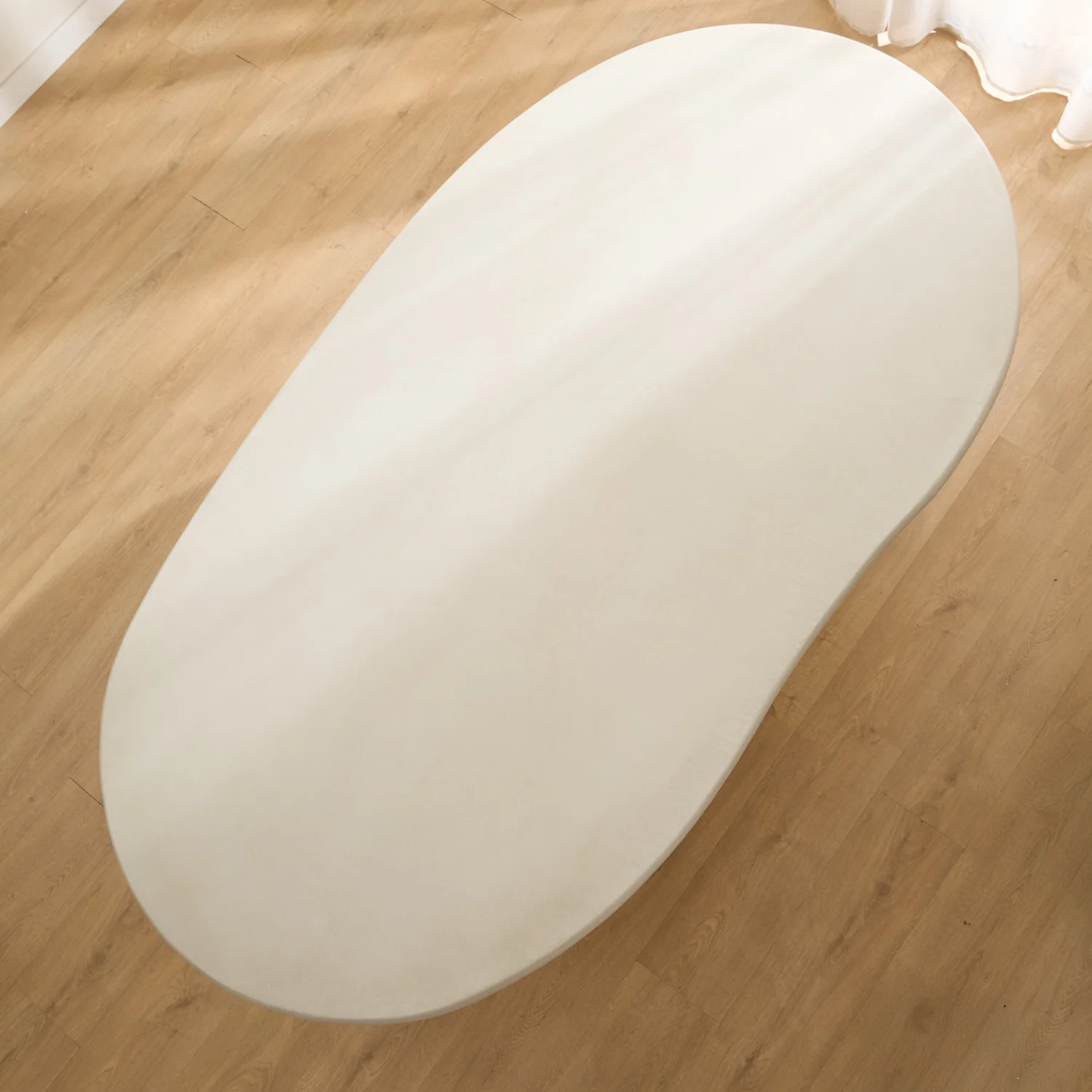 Bộ Bàn Ăn 4 Ghế Bầu Dục Gỗ Tần Bì Verona