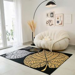 Thảm Nhung Nỉ Trang Trí Thảm Bali Nhung Họa Tiết Cổ Điển Sang Trọng