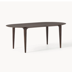 Bàn Ăn Bầu Dục Chân Bo Nhỏ Culie