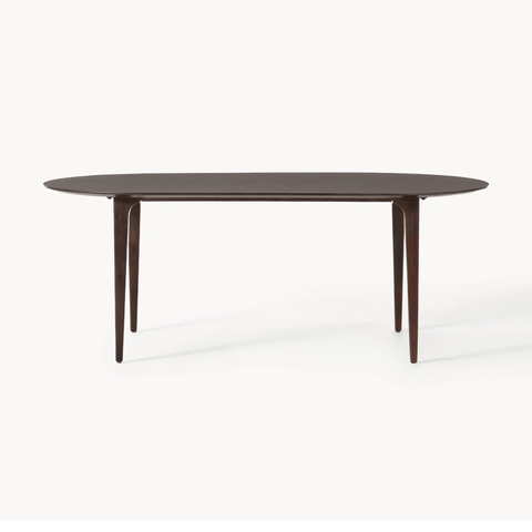 Bàn Ăn Bầu Dục Chân Bo Nhỏ Culie