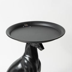 Bàn Trà Decor Hình Chú Chó Minimalist Có Khay Trà Nghệ Thuật