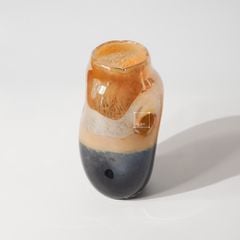 Bình Hoa Thủy Tinh Hiệu Ứng Marble Earthe Tone Sang Trọng