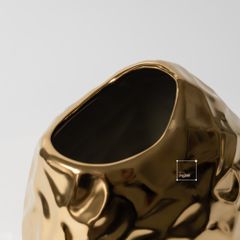 Bình Hoa Khô, Đĩa Trái Cây Kim Loại Trang Trí Phòng Khách Phong Cách Mỹ