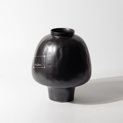 Bình Hoa Bụng To Wabi Sabi Kiểu Pháp