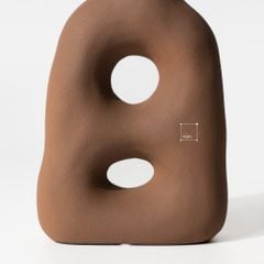 Bình Gốm Cắm Hoa Khô Scandinavian Tối Giản