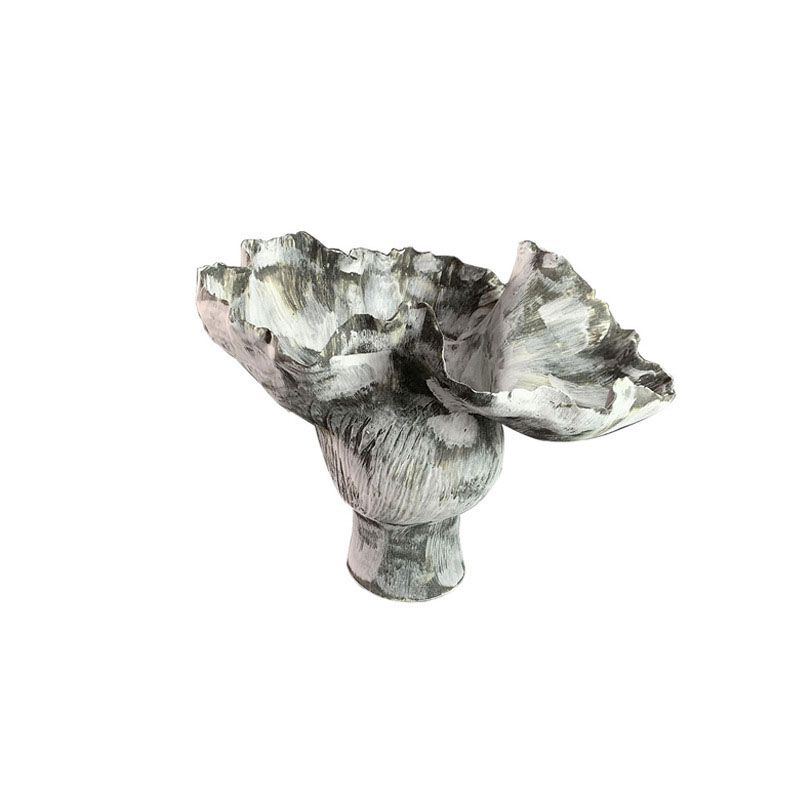 Bình Gốm Nghệ Thuật Tối Giản Hình Sóng Gradient