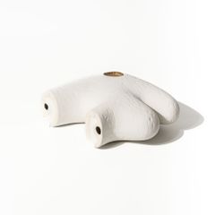 Bình Gốm Decor Tối Giản Họa Tiết Trừu Tượng Phối Vàng