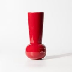 Bình Hoa Gốm Sứ Phủ Bóng Đen Đỏ Sang Trọng