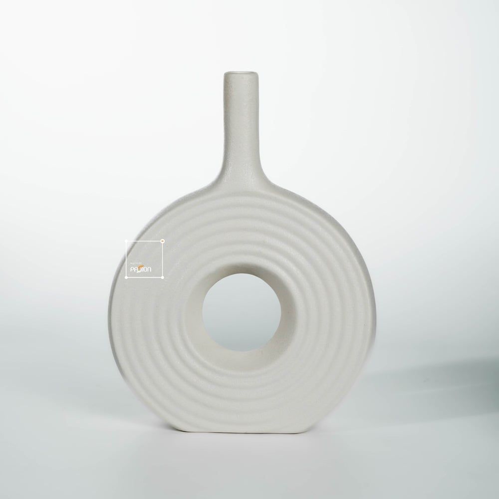 Bình Gốm Sứ Bắc Âu Phong Cách Wabi Sabi Sang Trọng