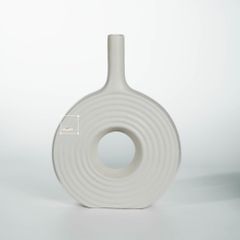 Bình Gốm Sứ Bắc Âu Phong Cách Wabi Sabi Sang Trọng