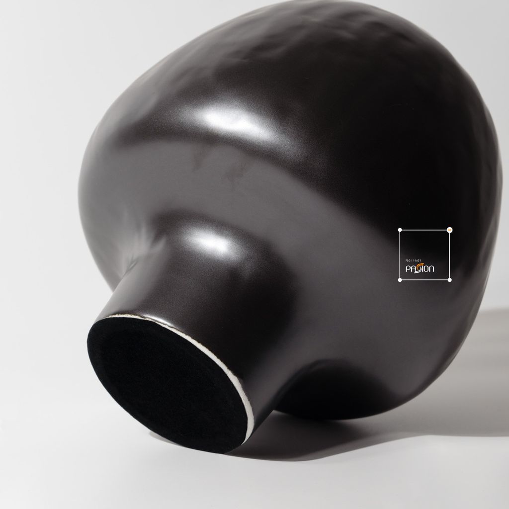 Bình Hoa Bụng To Wabi Sabi Kiểu Pháp