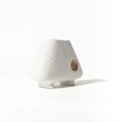 Bình Gốm Decor Tối Giản Họa Tiết Trừu Tượng Phối Vàng