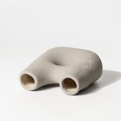 Bình Gốm Cắm Hoa Khô Scandinavian Tối Giản