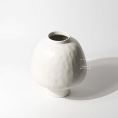 Bình Hoa Bụng To Wabi Sabi Kiểu Pháp