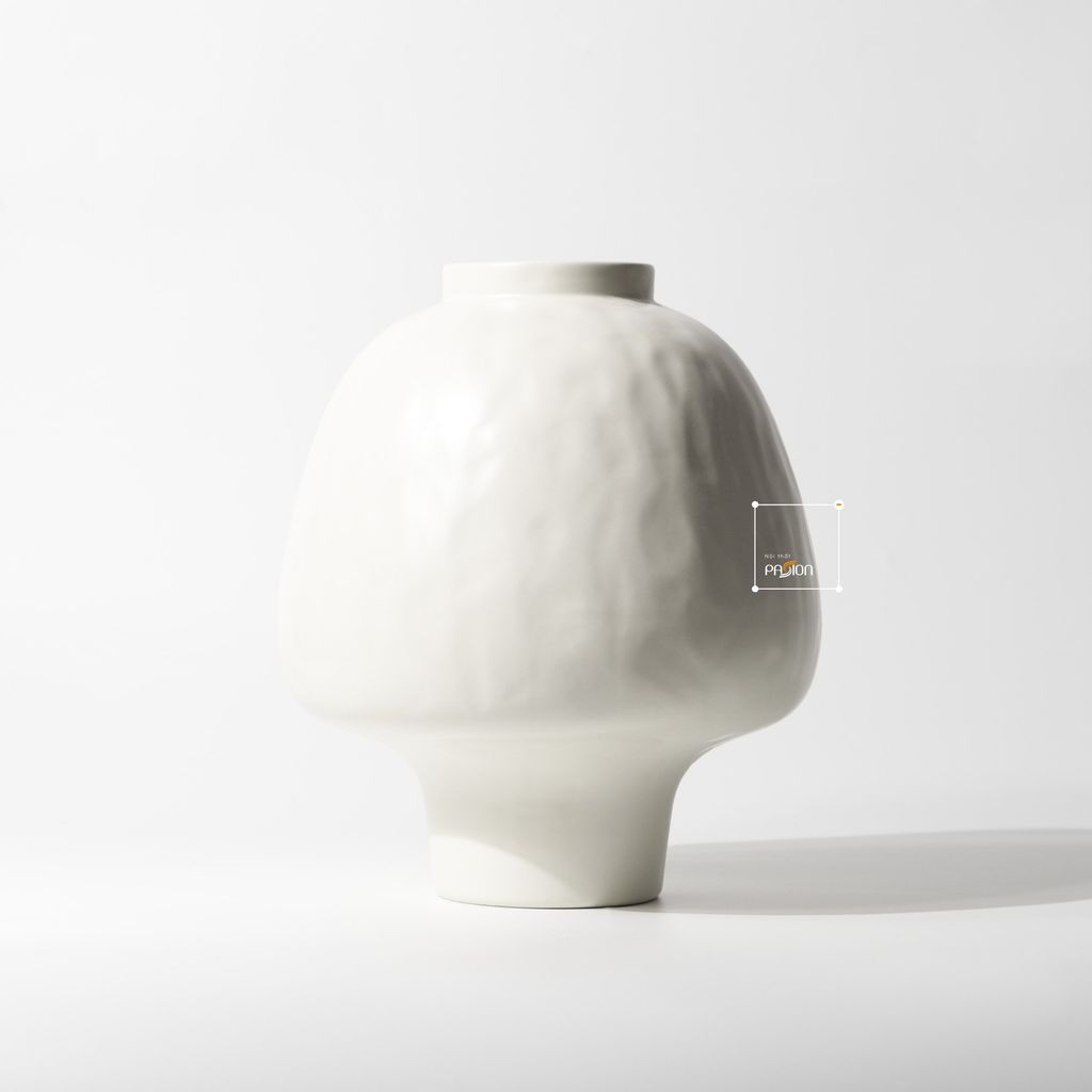 Bình Hoa Bụng To Wabi Sabi Kiểu Pháp