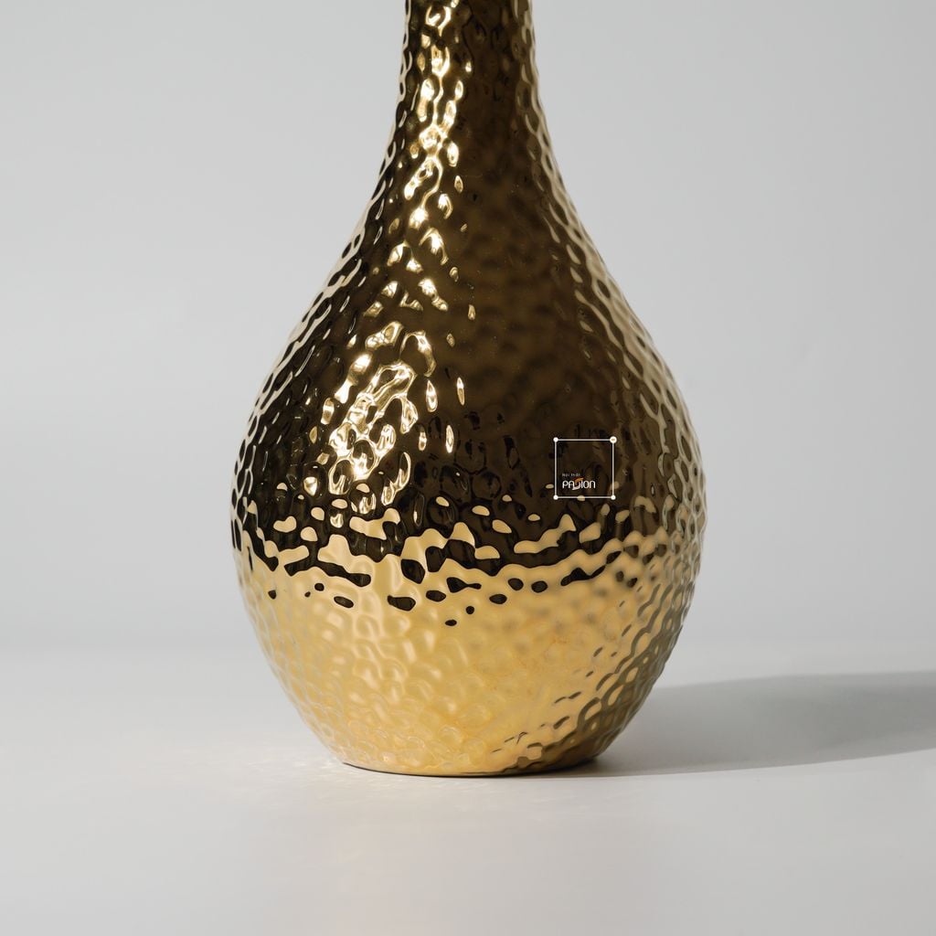 Bình Hoa Gốm Sứ Decor Mạ Điện Châu Âu Sang Trọng