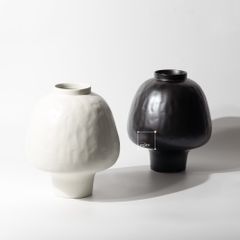 Bình Hoa Bụng To Wabi Sabi Kiểu Pháp