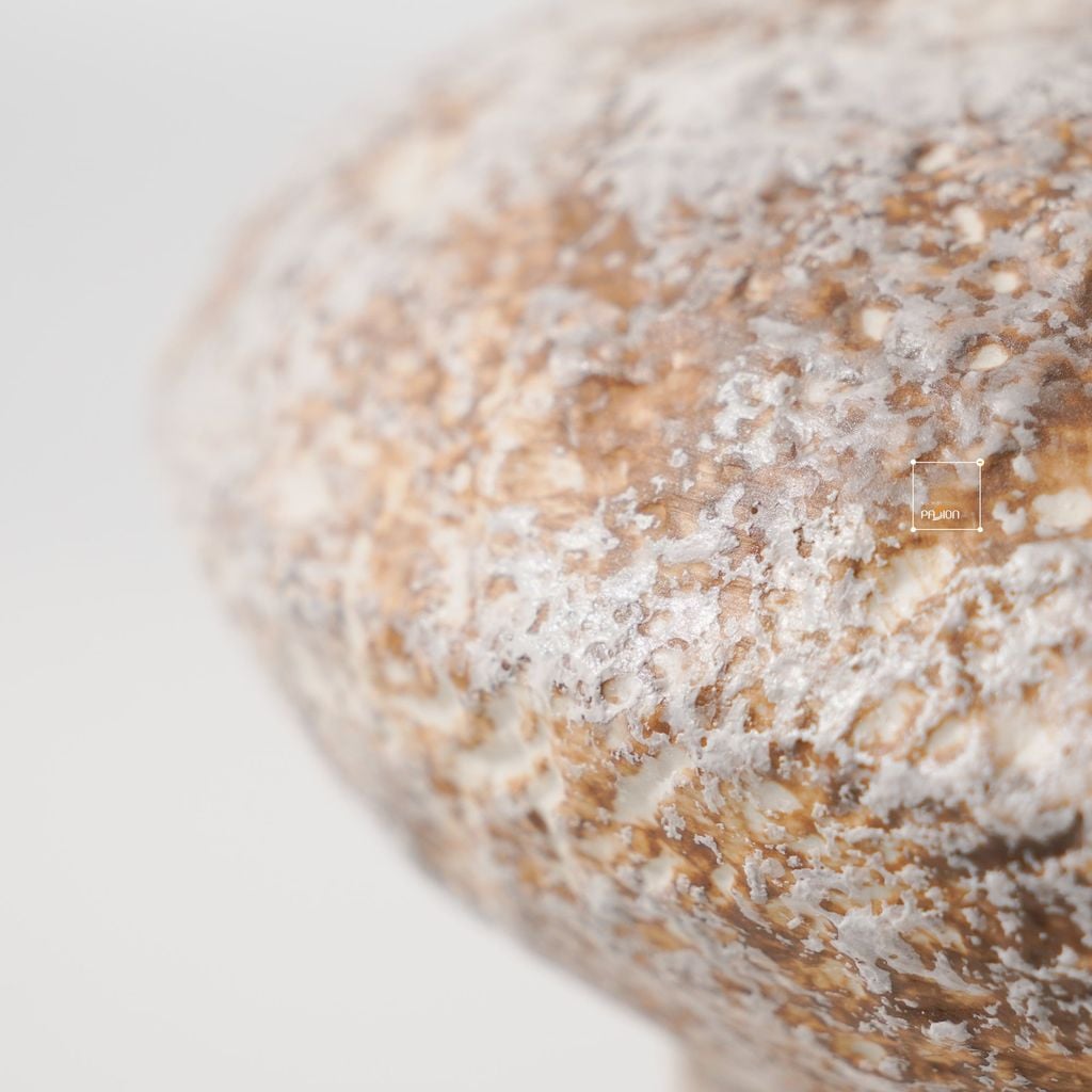 Bình Hoa Gốm Wabi Sabi Nâu Cổ Daigo