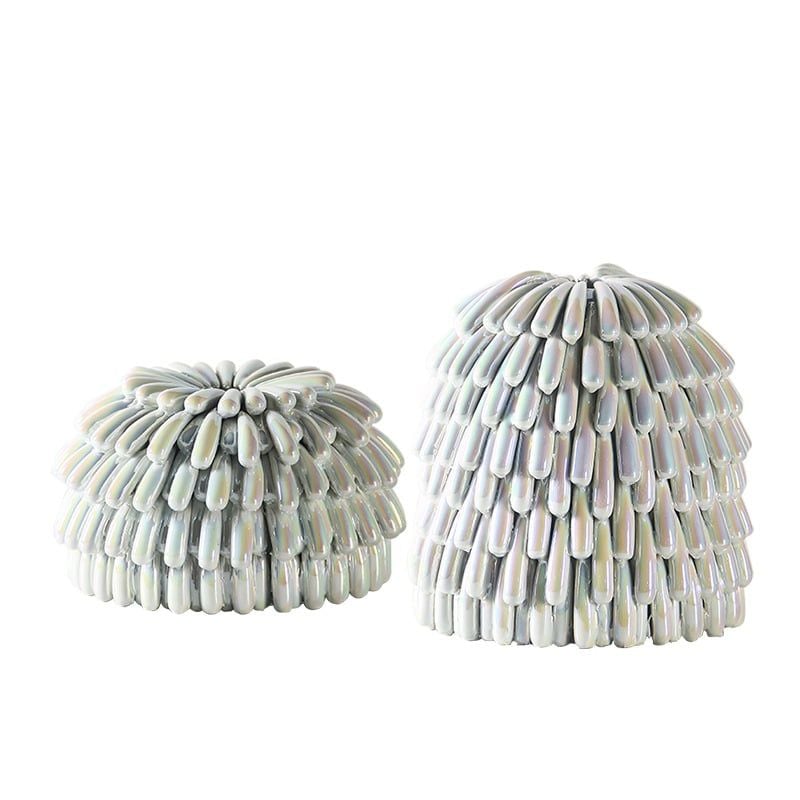 Bình Hoa Gốm Sứ Sáng Tạo Xếp Tầng Hiện Đại