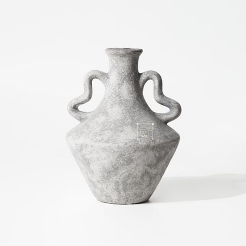 Bình Hoa Gốm Trang Trí Elara Tối Giản