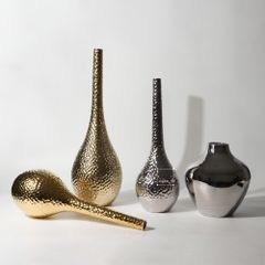 Bình Hoa Gốm Sứ Decor Mạ Điện Châu Âu Sang Trọng