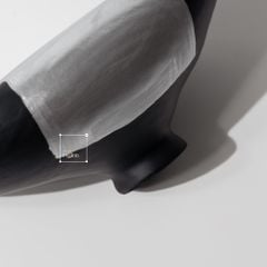 Bình Hoa Dáng Nằm Trang Trí Trừu Tượng Phong Cách Trung Hoa Vintage