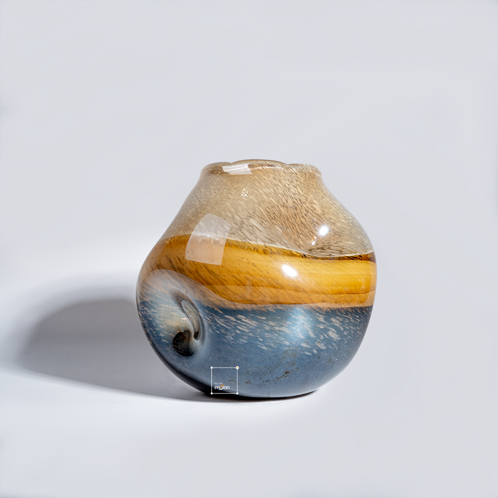Bình Hoa Thủy Tinh Hiệu Ứng Marble Earthe Tone Sang Trọng