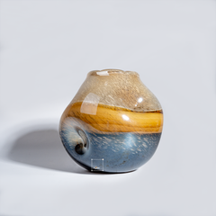 Bình Hoa Thủy Tinh Hiệu Ứng Marble Earthe Tone Sang Trọng