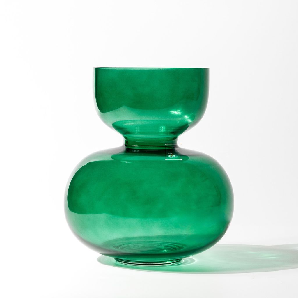 Bình Hoa Thủy Tinh Gợn Sóng Đèn Lồng Đan Mạch