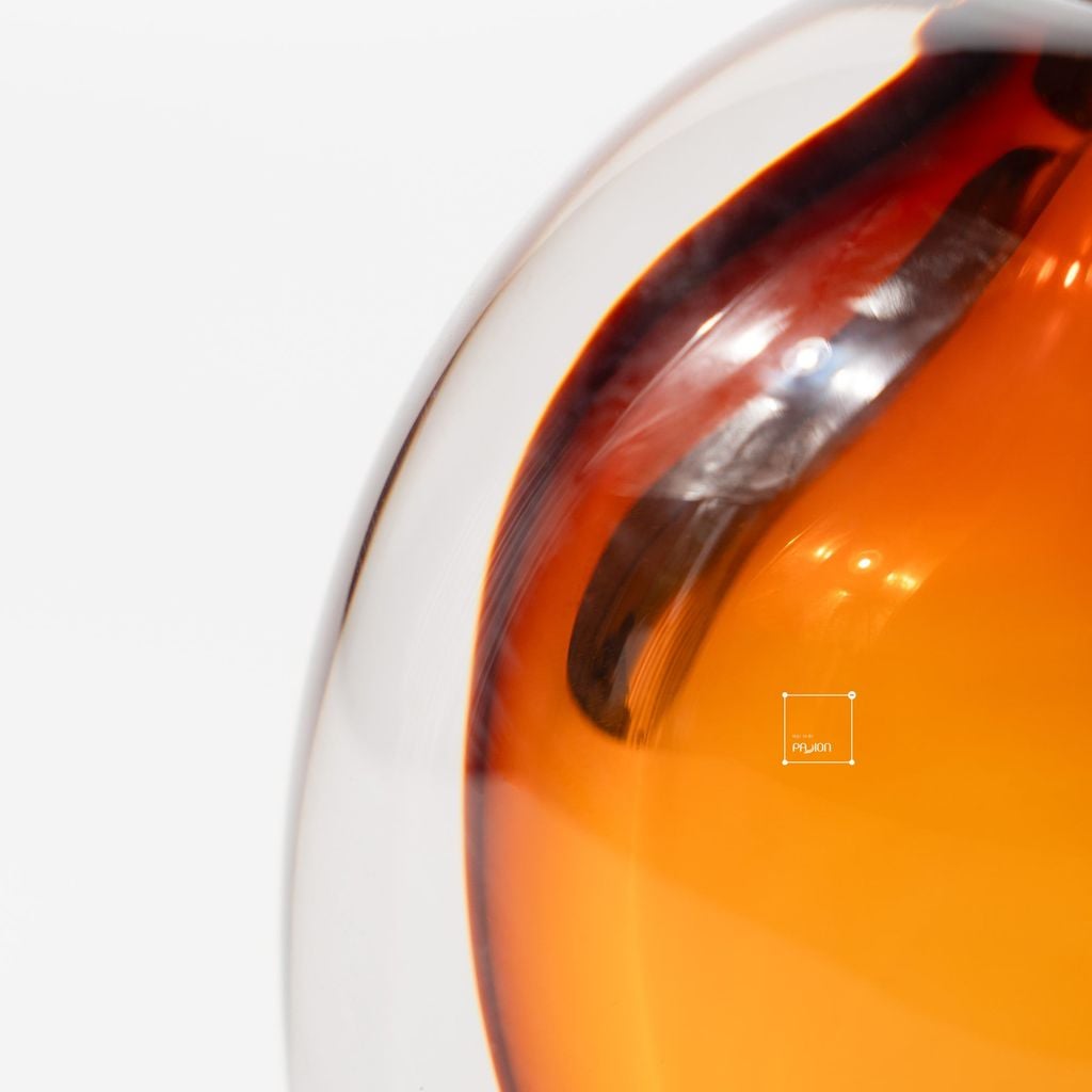 Bình Hoa Thủy Tinh Khối Đặc Cao Cấp Hình Trứng