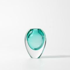 Bình Hoa Thủy Tinh Khối Đặc Cao Cấp Hình Trứng