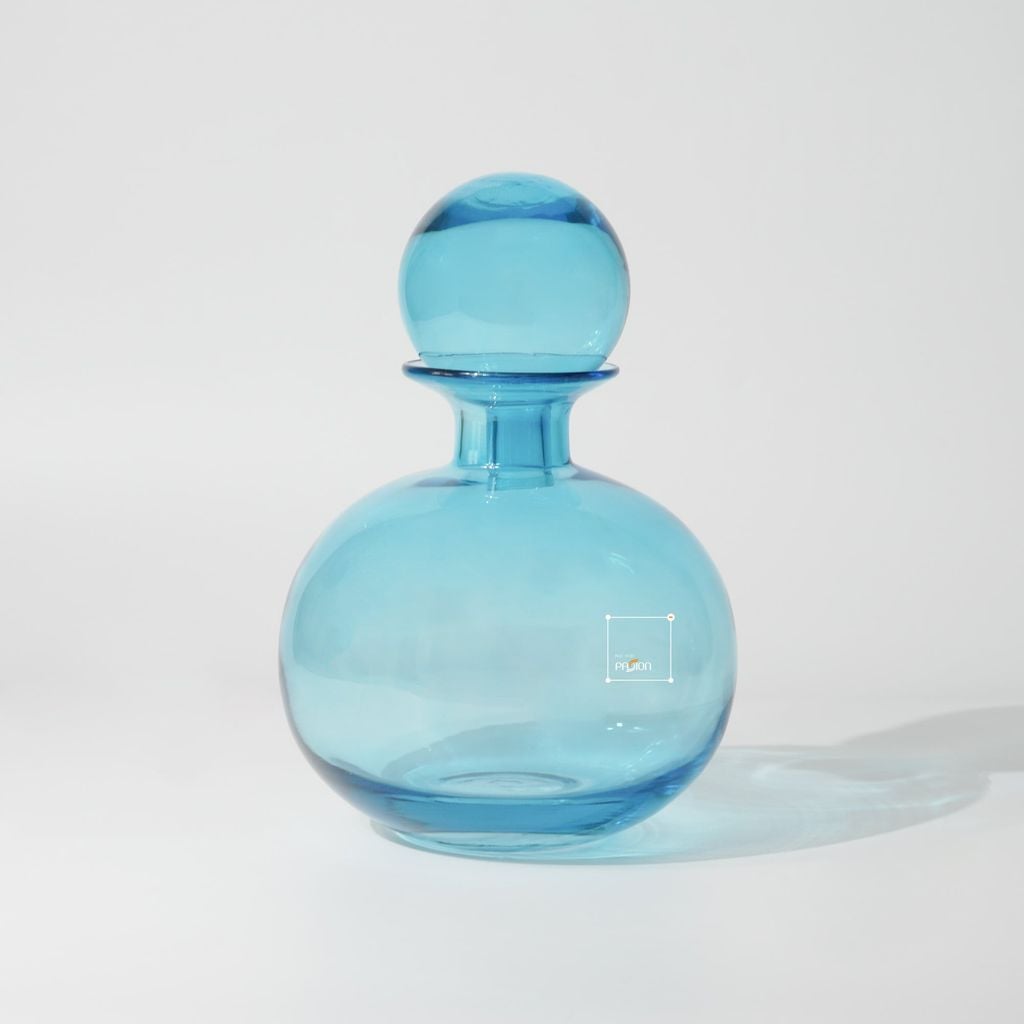 Bình Hoa Thủy Tinh Có Nắp Đậy Trang Trí Sáng Tạo