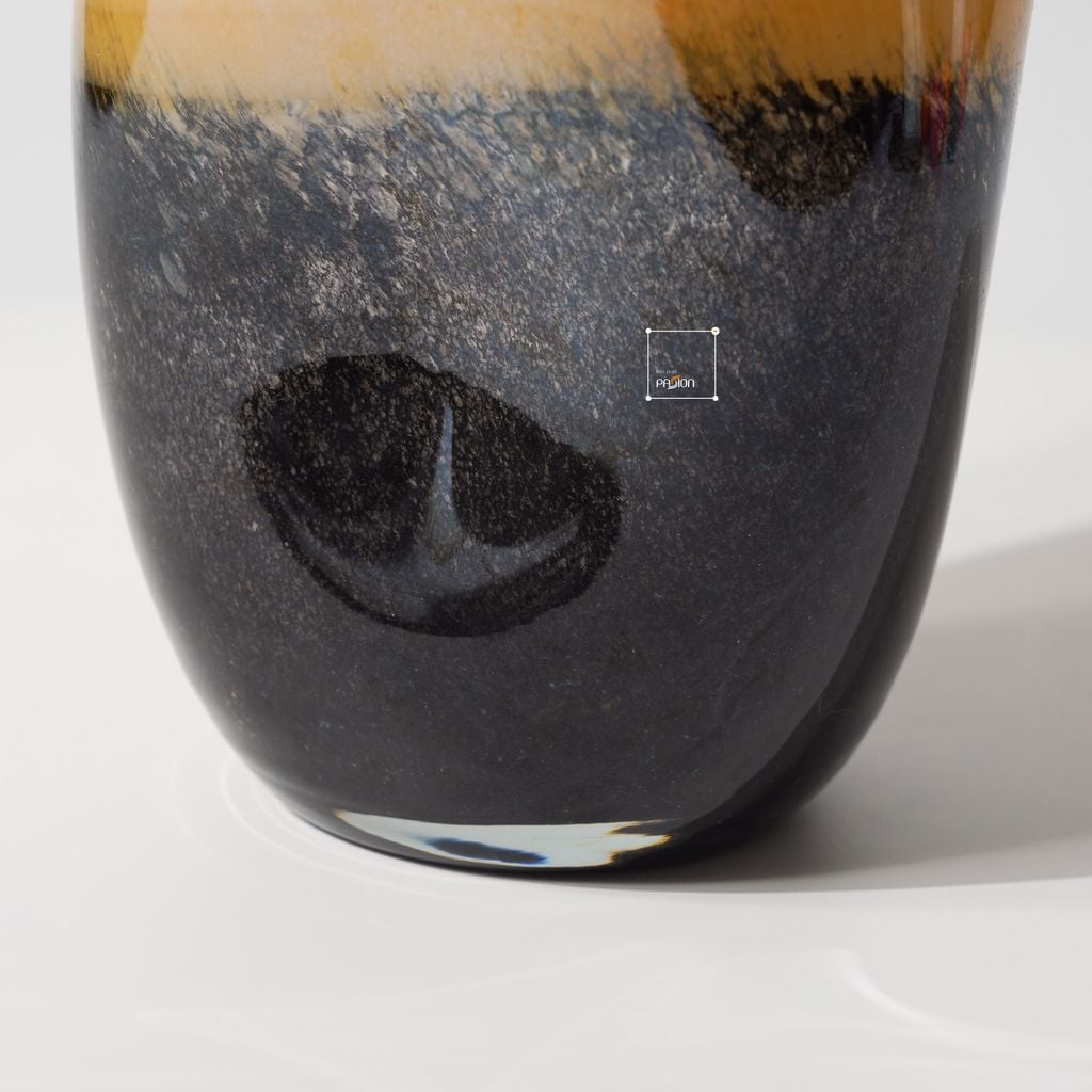 Bình Hoa Thủy Tinh Hiệu Ứng Marble Earthe Tone Sang Trọng