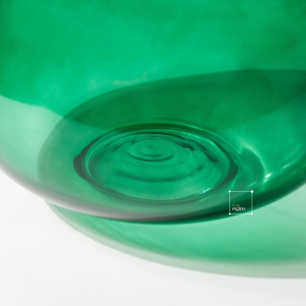 Bình Hoa Thủy Tinh Gợn Sóng Đèn Lồng Đan Mạch