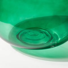 Bình Hoa Thủy Tinh Gợn Sóng Đèn Lồng Đan Mạch