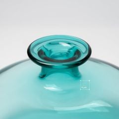 Bình Hoa Thủy Tinh Bụng Tròn Thấp